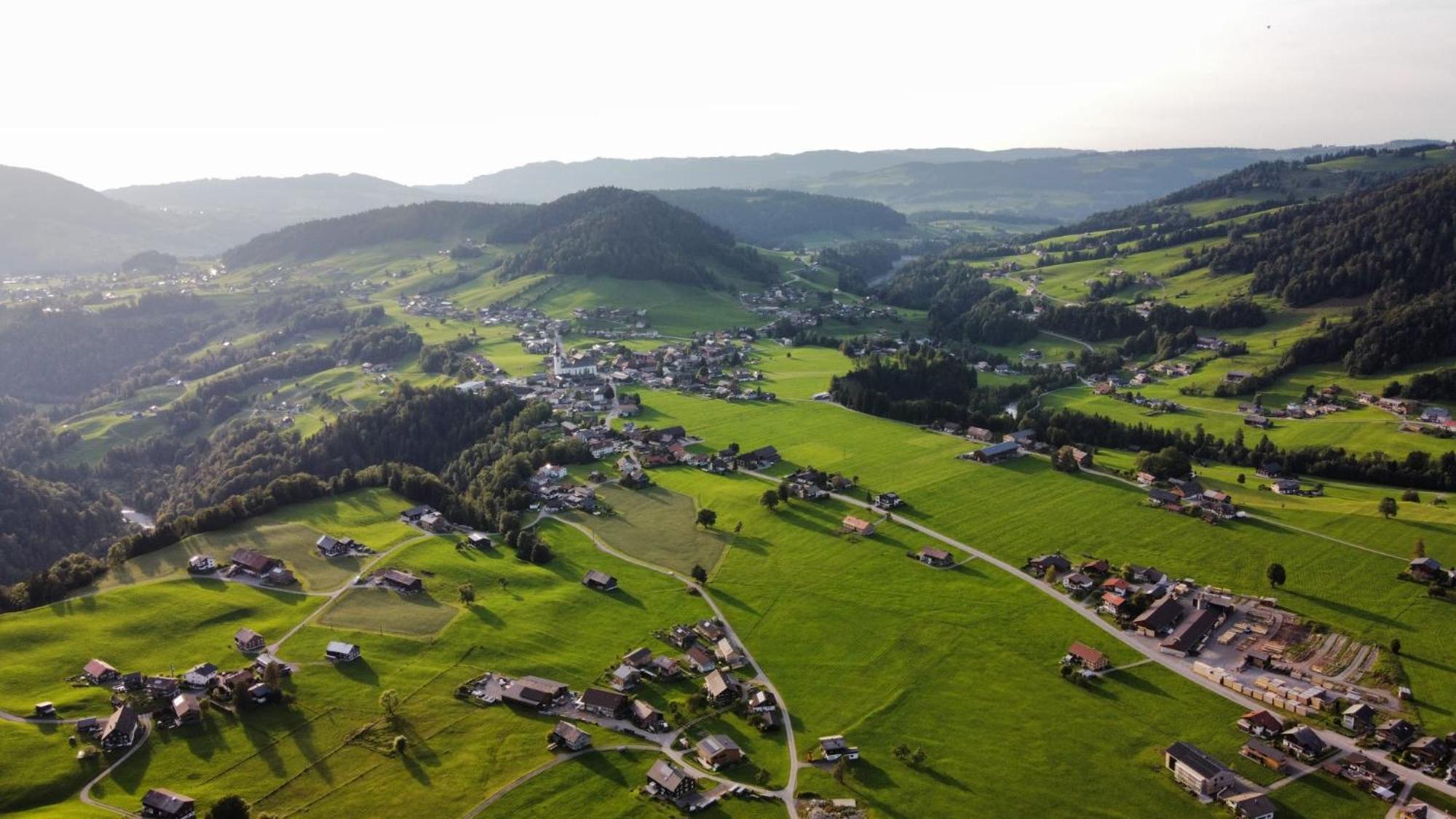 Zu Gast Bei Den Hagspiels Appartement Hittisau Buitenkant foto