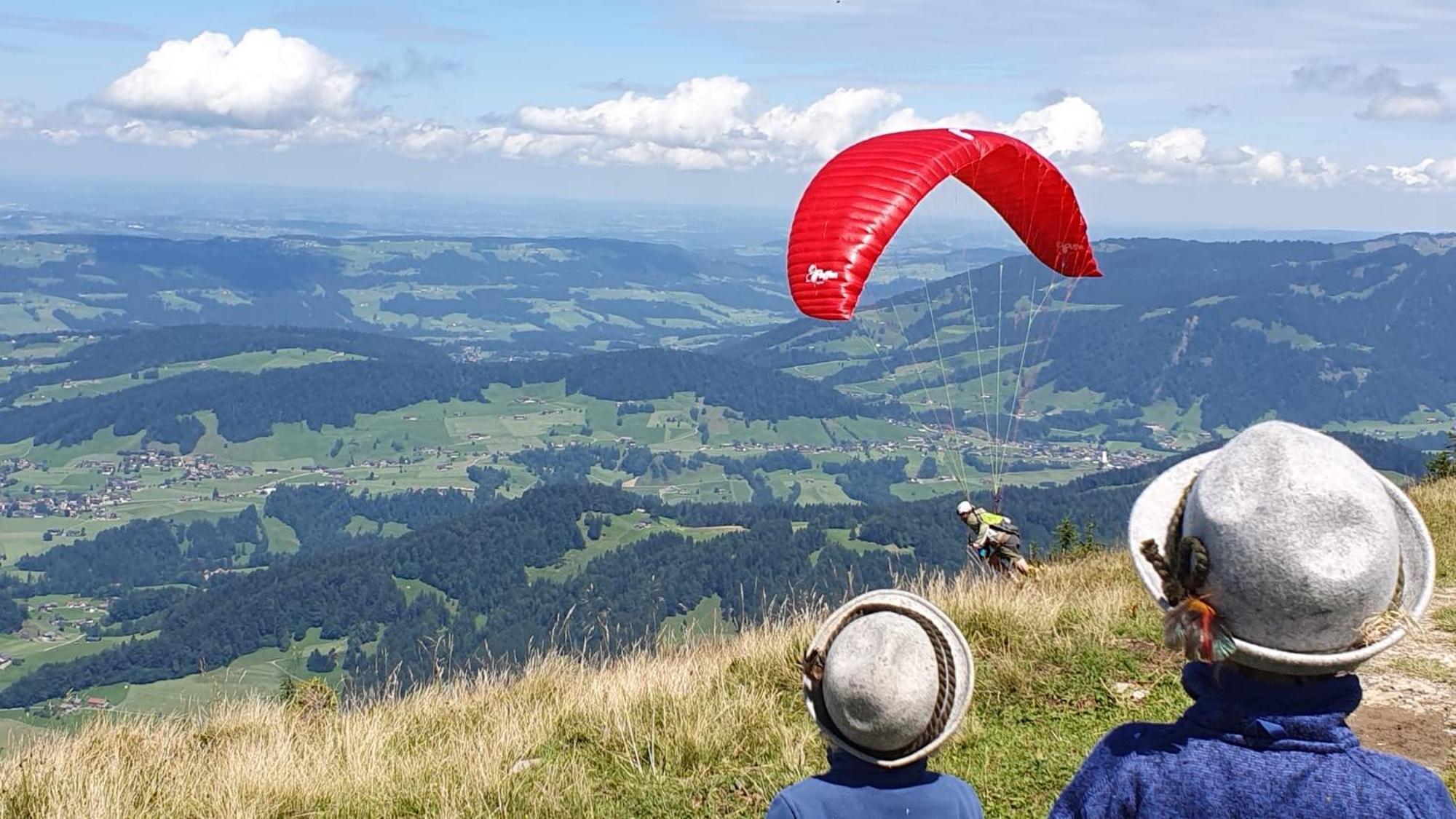 Zu Gast Bei Den Hagspiels Appartement Hittisau Buitenkant foto